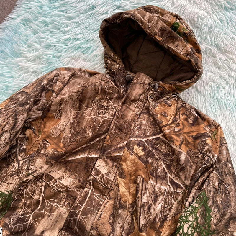 Vintage Columbia x Real Tree Camo Puffer Jacket - Medium