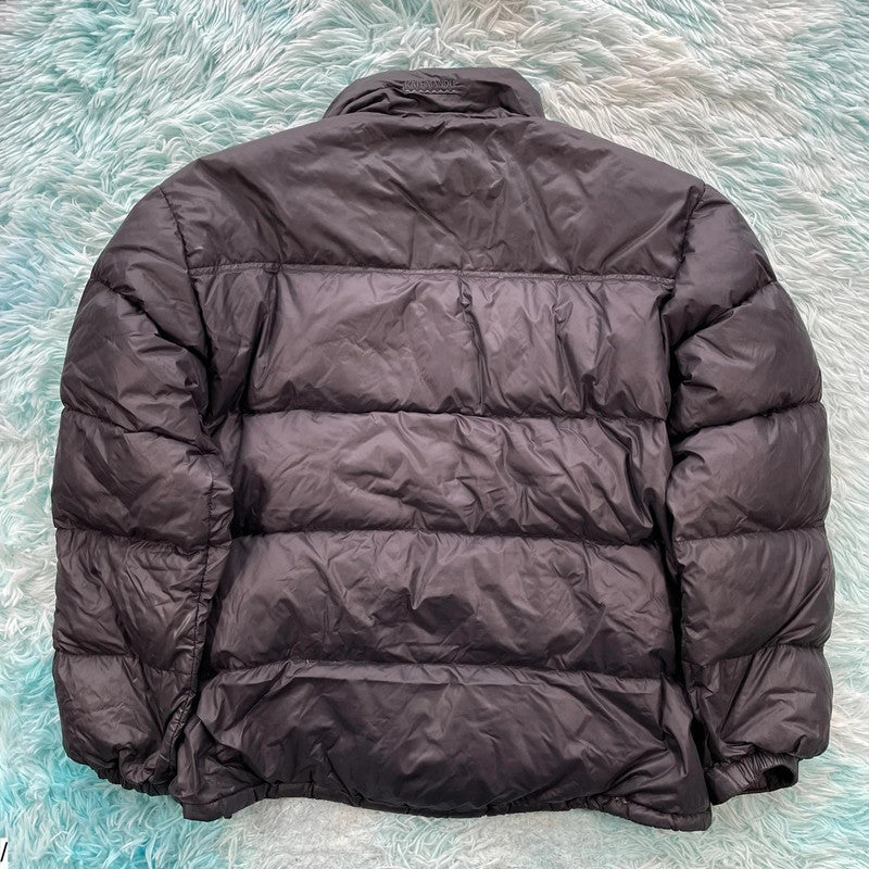 Black Kathmandu Puffer Jacket Down Fill - Small