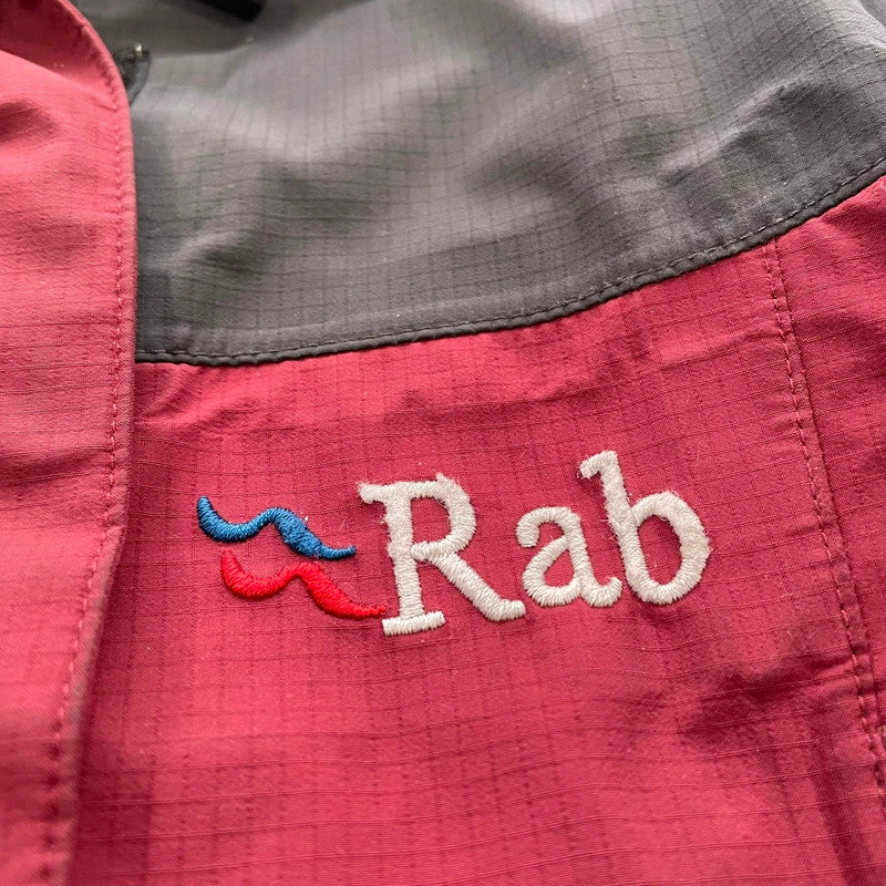 Red Rab Windbreaker Jacket Raincoat - Size 10
