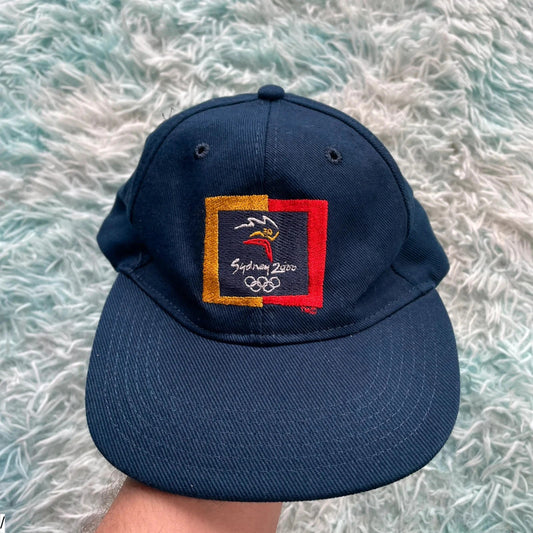 Vintage Navy Sydney 2000 Olympics Cap