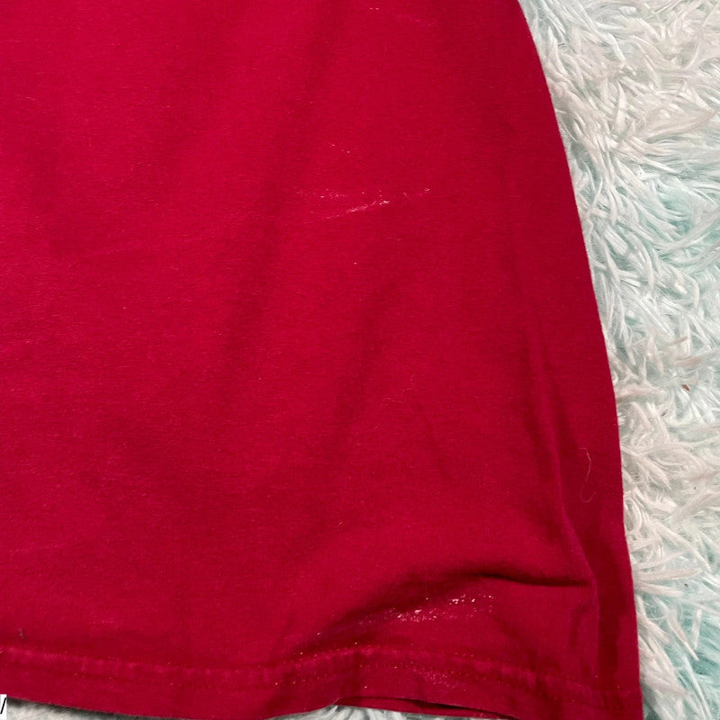 Vintage Red Life of Mars Gene Hunt Graphic T Shirt
