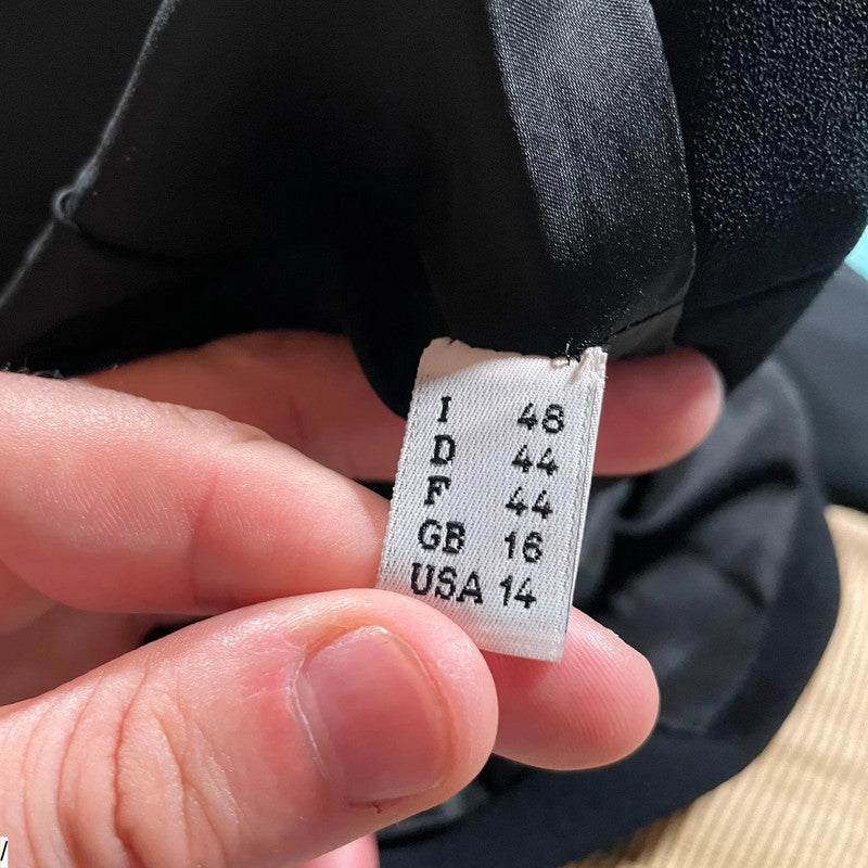 Black Moschino Cheap & Chic Jacket - Size 16