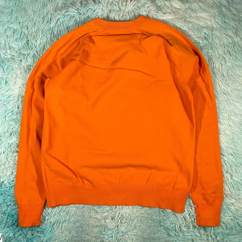 Orange Calvin Klein Sweatshirt - Medium