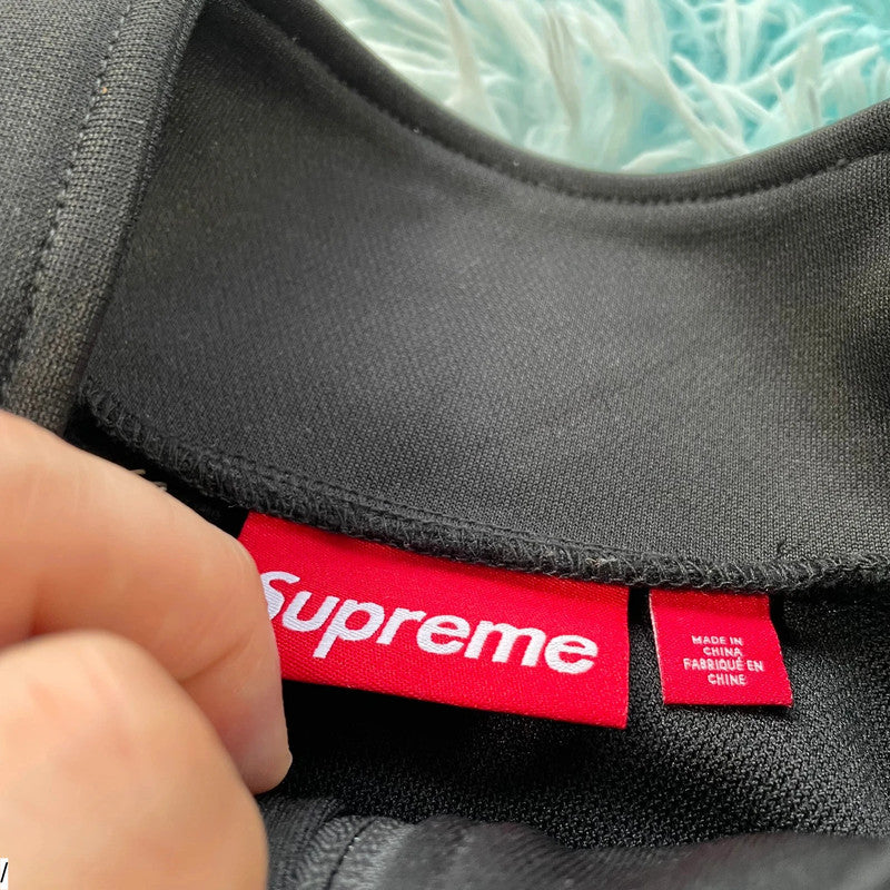 Black Supreme Track Jacket - Medium