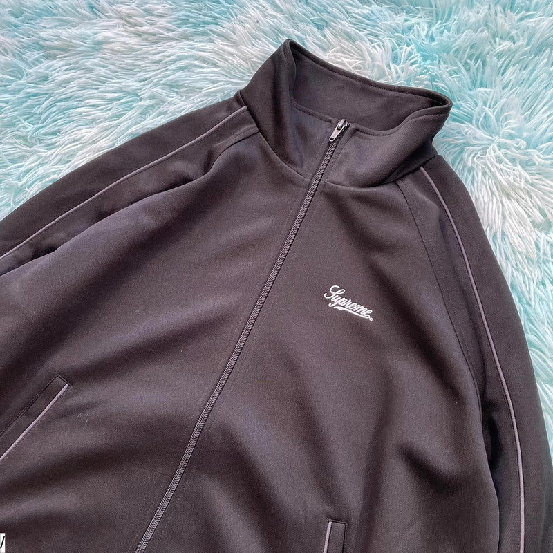 Black Supreme Track Jacket - Medium