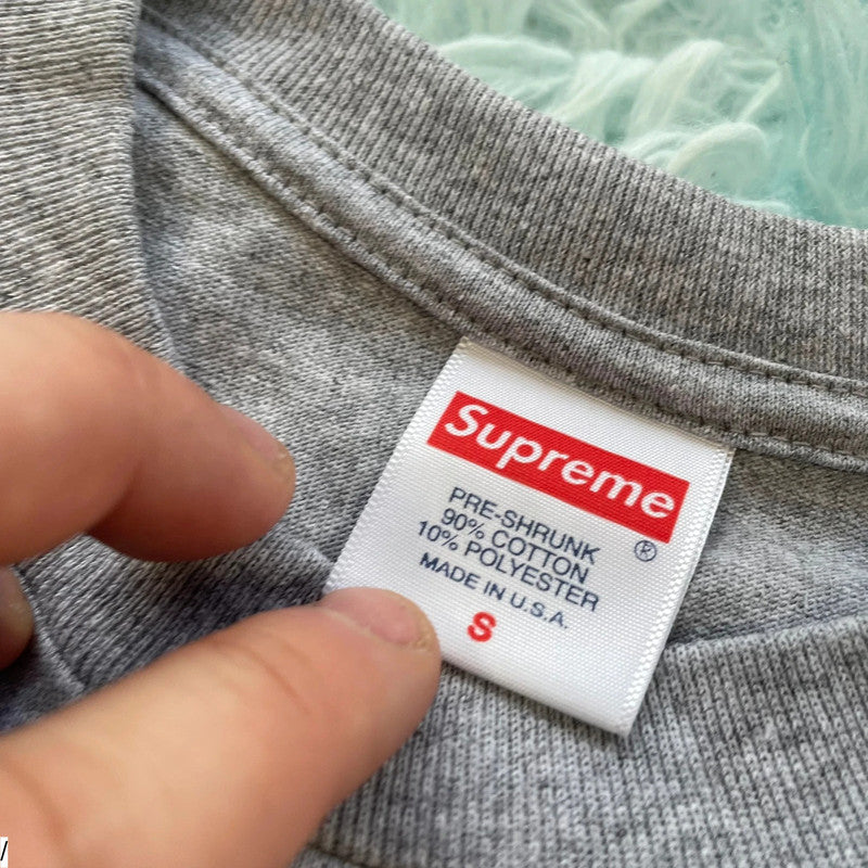 Grey Supreme UKZ Graphic T Shirt Underground Kingz - Small