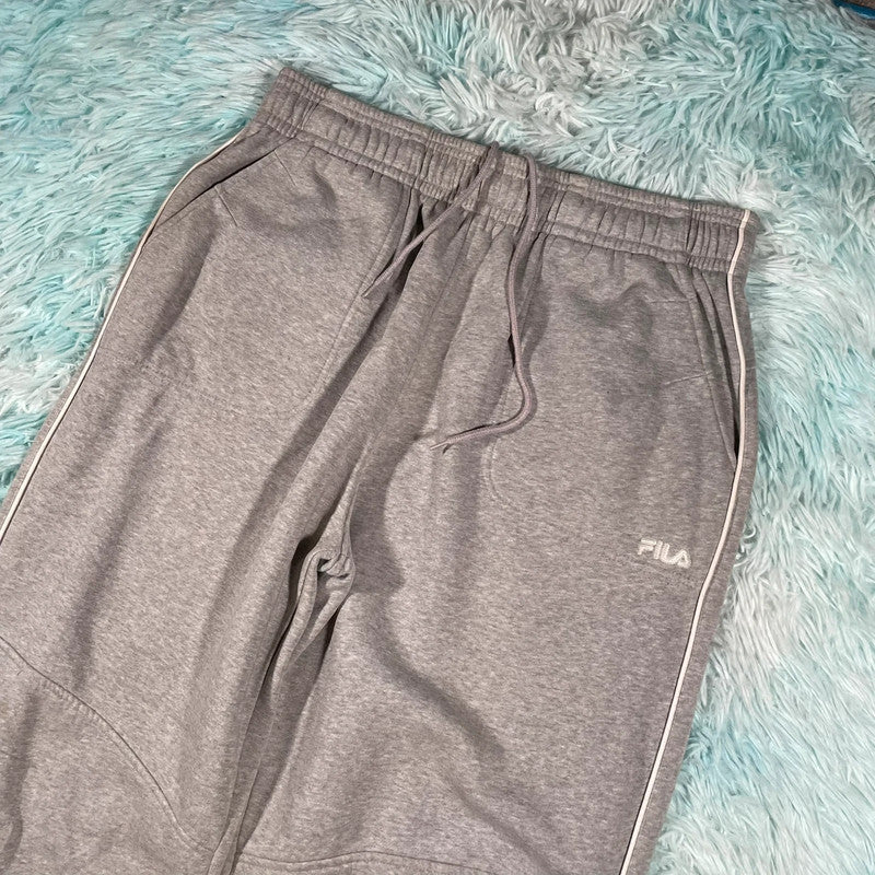 Vintage 00s Grey Fila Joggers - Large