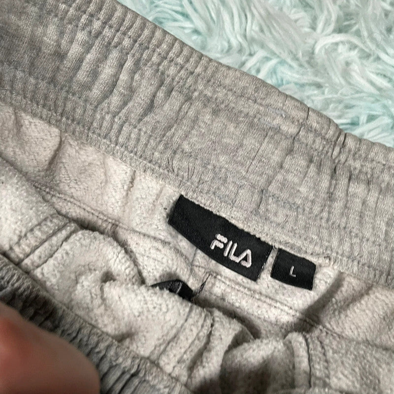 Vintage 00s Grey Fila Joggers - Large