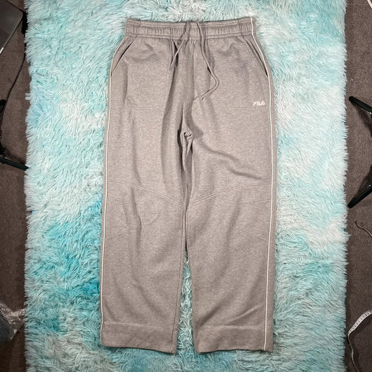 Vintage 00s Grey Fila Joggers - Large