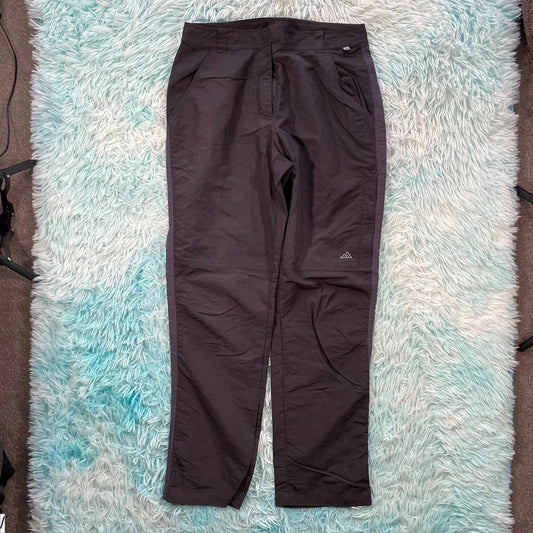 Vintage 90s Dark Grey Adidas Tracksuit Bottoms - Size 14