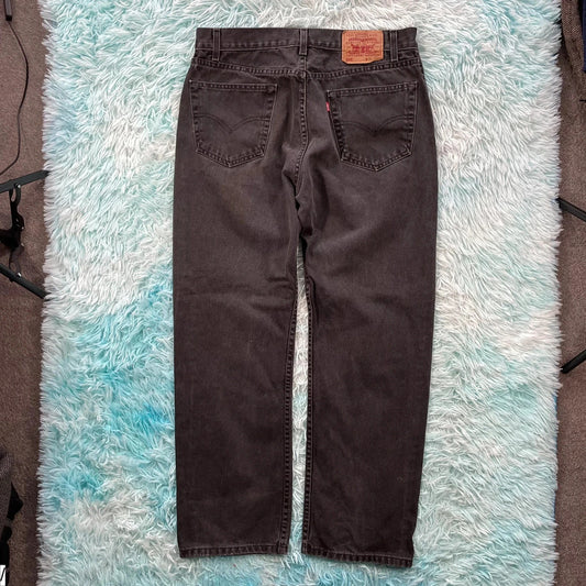 Vintage Dark Grey Levi’s Jeans 505 Straight Loose - W36 L30