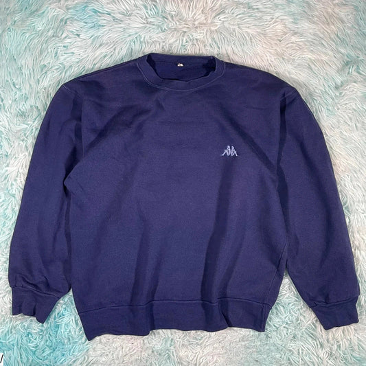 Vintage 90s Purple Kappa Sweatshirt - Small