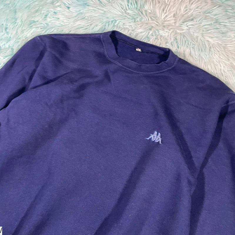 Vintage 90s Purple Kappa Sweatshirt - Small