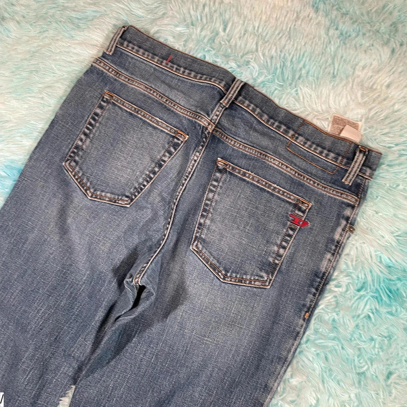 Vintage 00s Diesel Jeans straight Slim Fit - 36W 32L