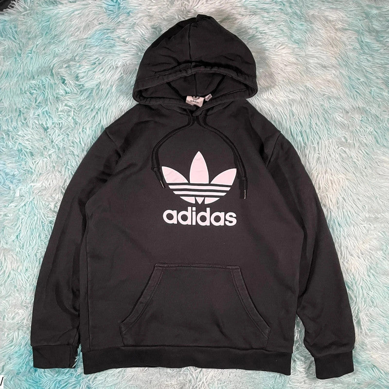 Black Adidas Hoodie - Medium