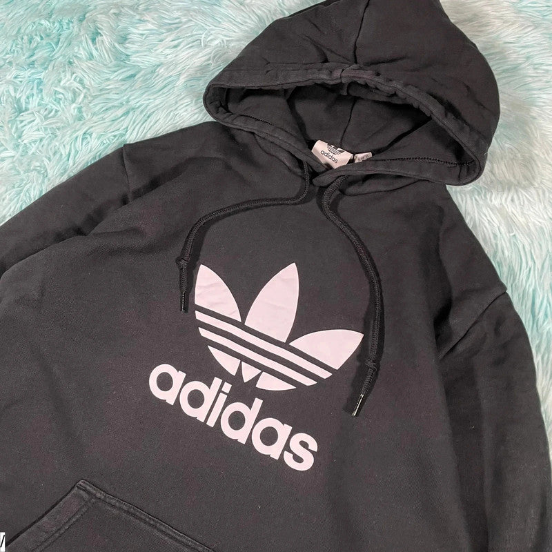 Black Adidas Hoodie - Medium