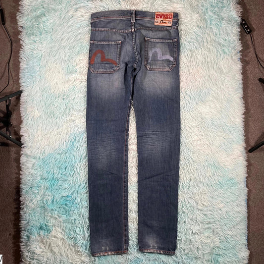 Vintage Evisu Jeans Slim Leg - W30 L36