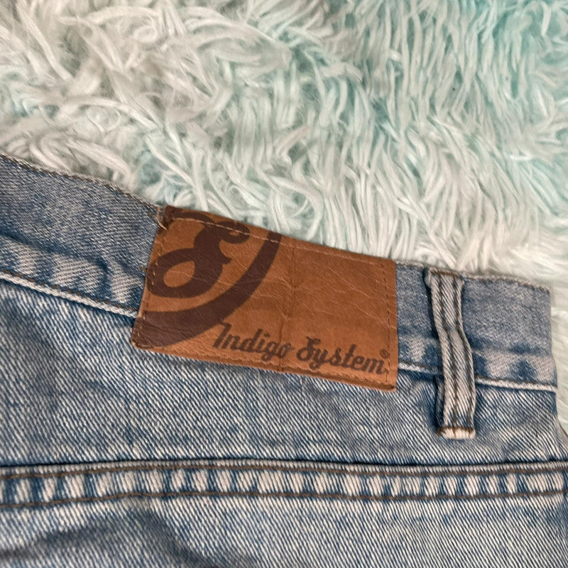 Vintage 00s Indigo System Baggy Jeans - W36 L33