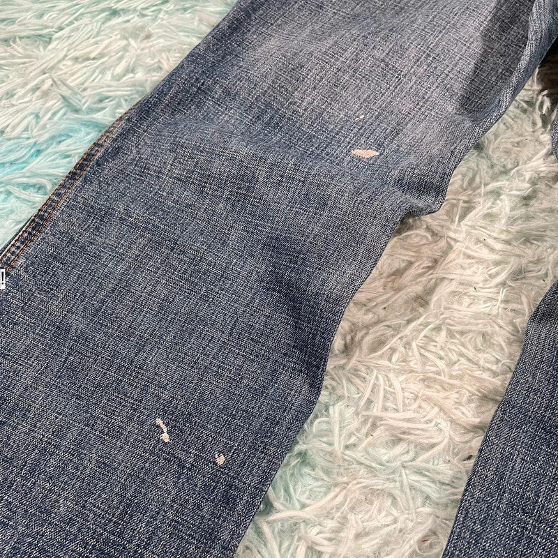 Vintage Y2K Distressed Jeans Striaght Slim Leg - W36 L32