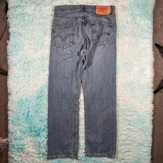 Vintage Blue Levi’s 501 Jeans Straight Leg - W33 L32