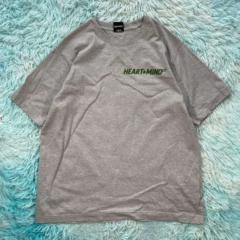 Grey Heart & Mind BBC Graphic T Shirt - XL