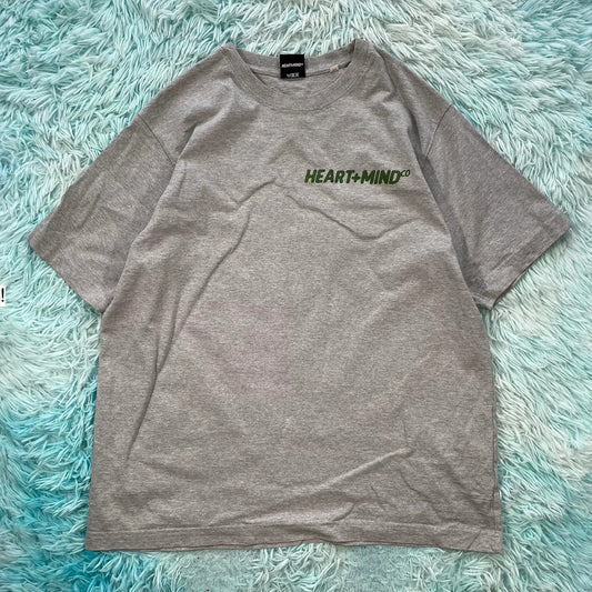 Grey Heart & Mind BBC Graphic T Shirt - XL