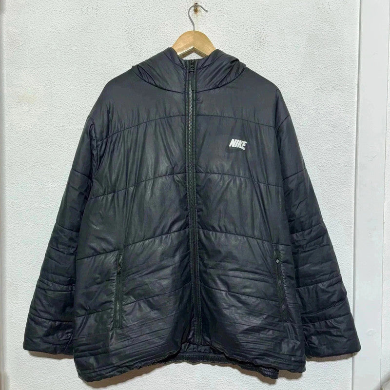 Black Nike Puffer Jacket Coat Swoosh - XXL
