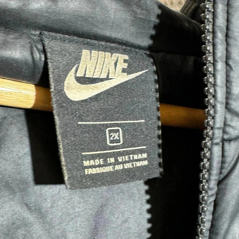 Black Nike Puffer Jacket Coat Swoosh - XXL