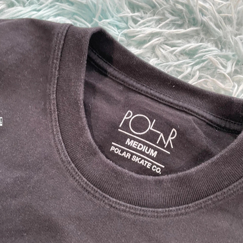 Black Polar Skate T Shirt - Medium