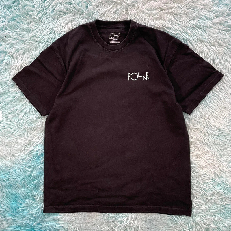 Black Polar Skate T Shirt - Medium