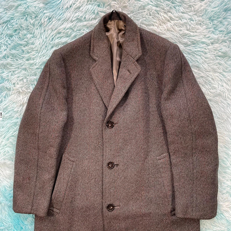 Vintage 90s Long Overcoat - Medium