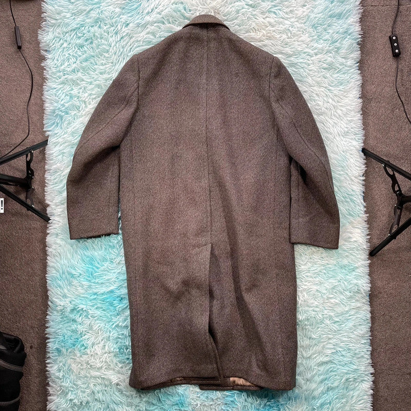 Vintage 90s Long Overcoat - Medium