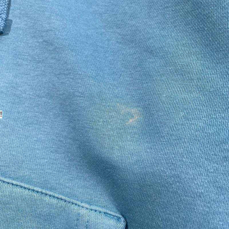 Blue Nike Hoodie Plain - Medium