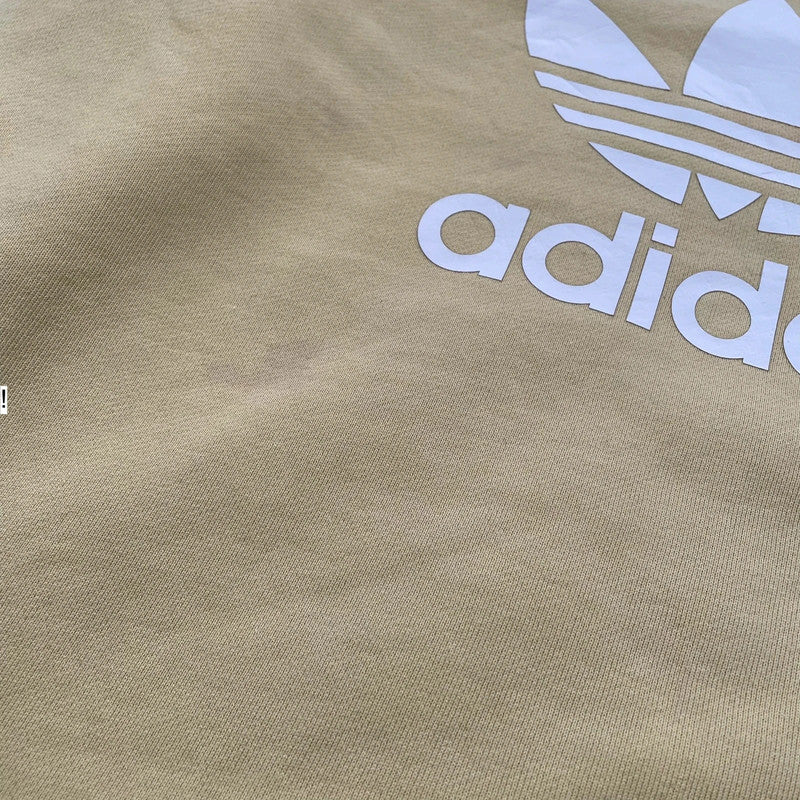 Yellow Adidas Sweatshirt - Medium
