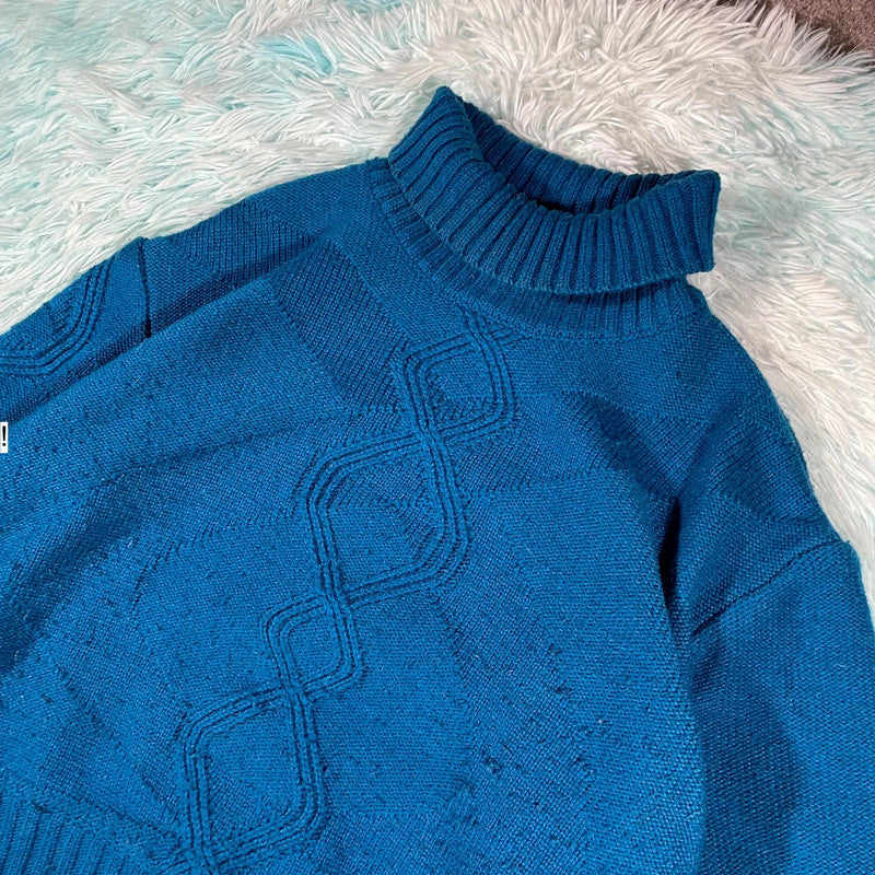 Blue House of Sunny Turtle Neck Jumper - Size 10