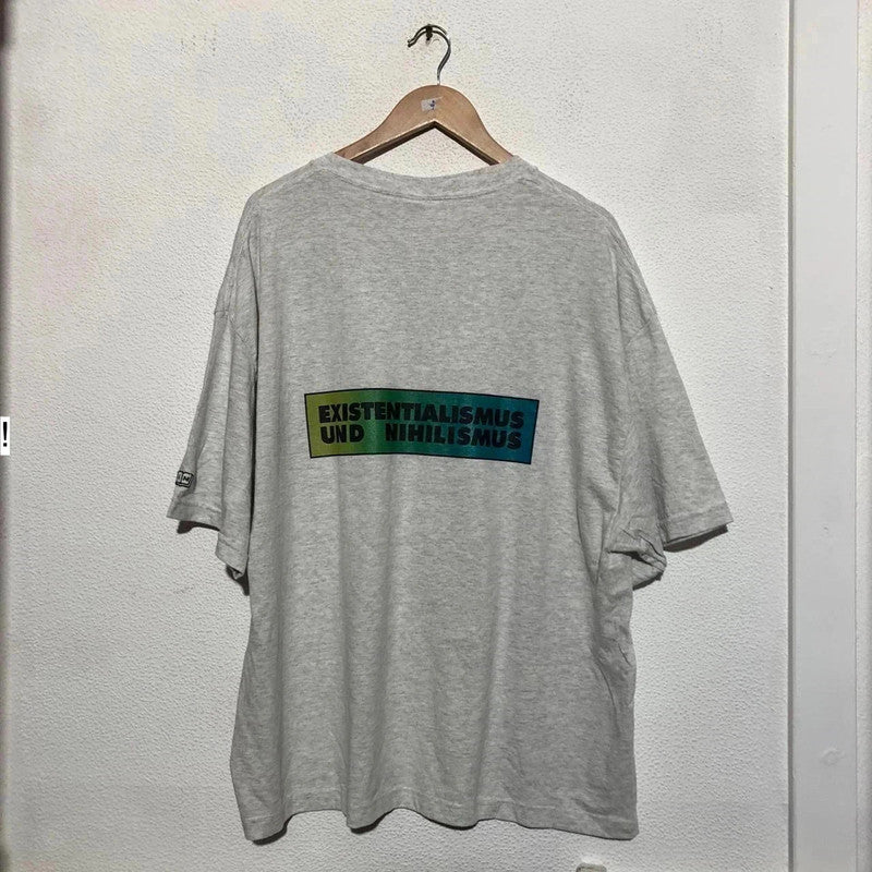 Grey Ends & Means T Shirt Existentialism and Nihilism Graphic - XL
