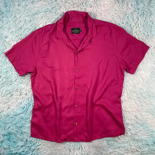 Dark Pink Mustique Shirt - Small