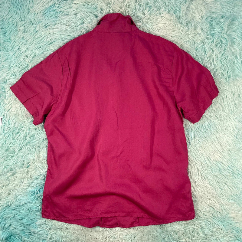 Dark Pink Mustique Shirt - Small