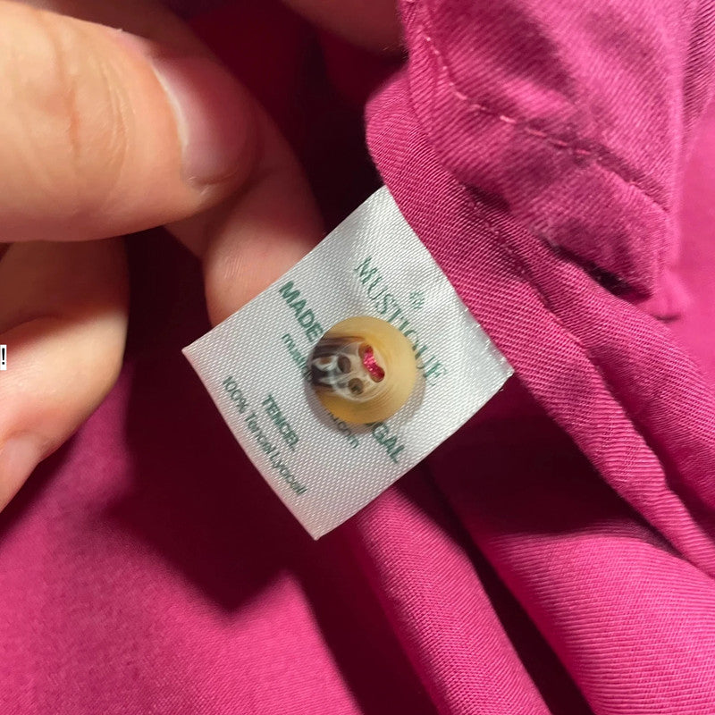 Dark Pink Mustique Shirt - Small
