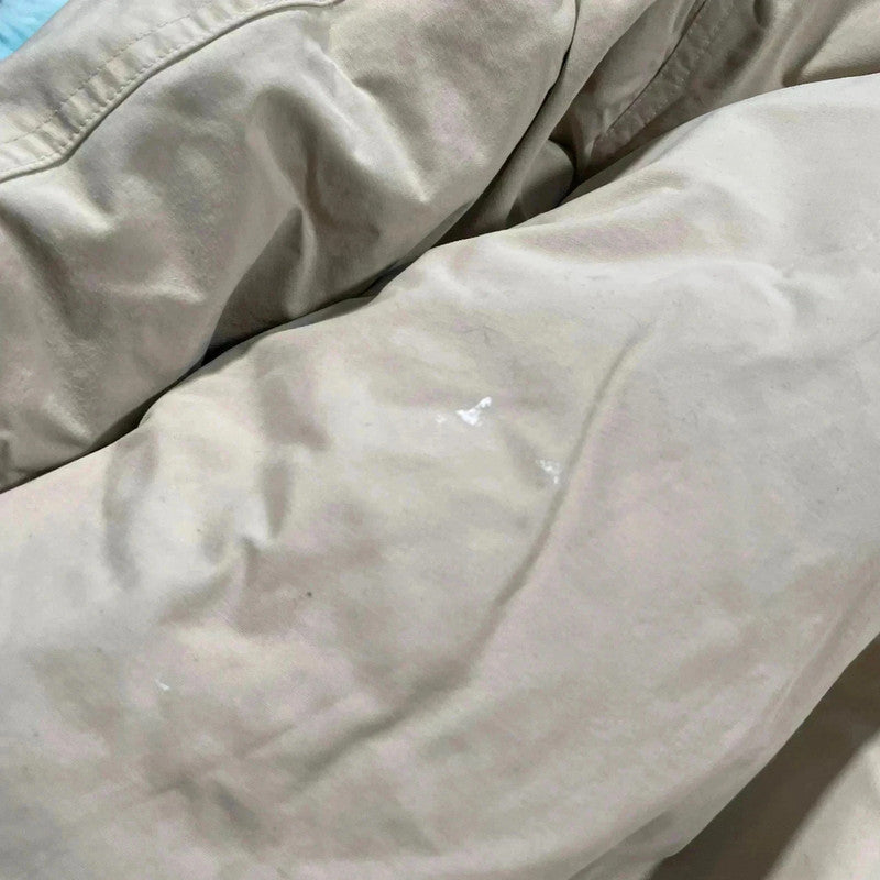 Cream White Timberland Parka Coat Jacket Down Filled - Large
