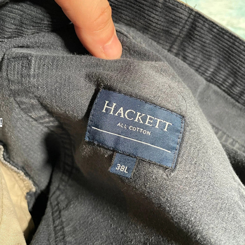 Black Hackett Corduroy Trousers -  W38 L32