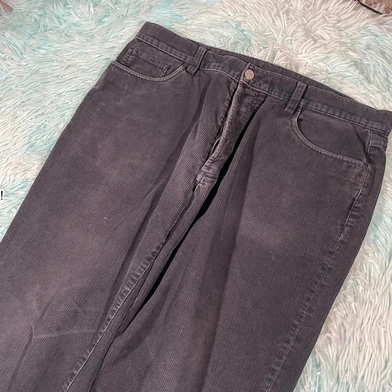 Black Hackett Corduroy Trousers -  W38 L32