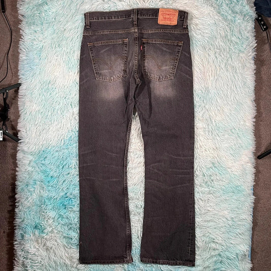 Vintage 00s Black Levi’s Jeans 507 Straight Leg - W34 L32