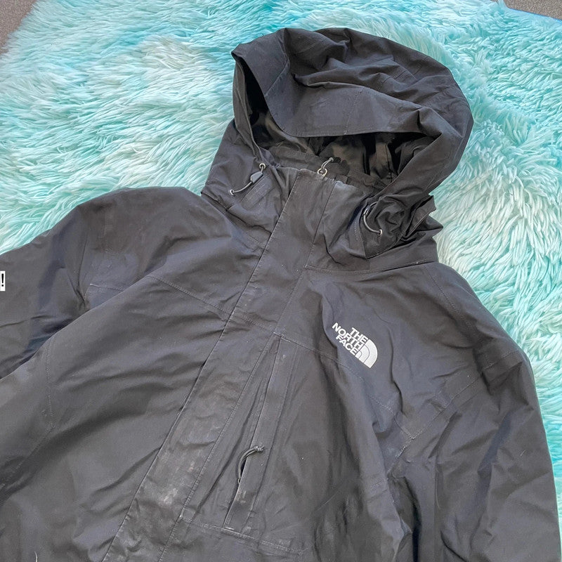 Black The North Face Gore-tex Windbreaker Jacket - Large
