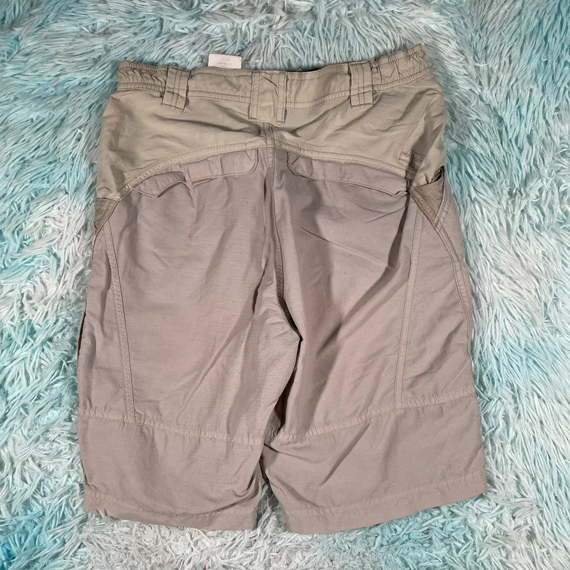 Beige Columbia Hiking Shorts - XS