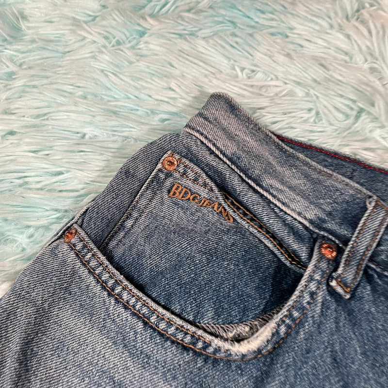 Blue BDG Jean Shorts Jorts Urban Outfitters - W32