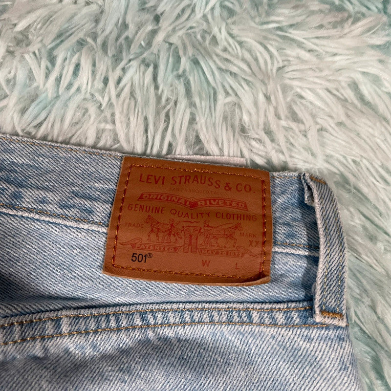 Light Blue Levi’s Jeans 501 - W25 L26