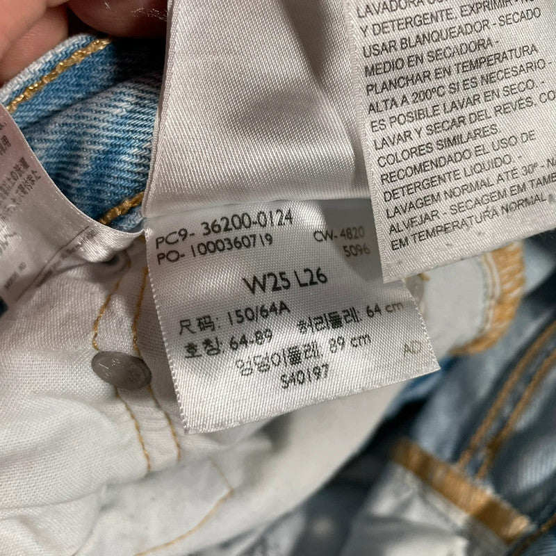 Light Blue Levi’s Jeans 501 - W25 L26
