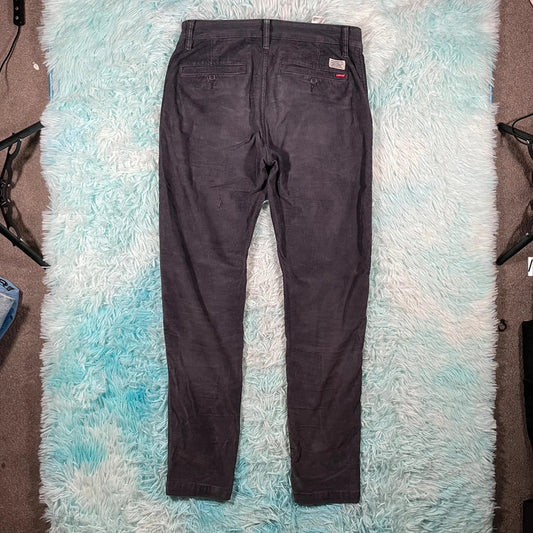 Grey Levi’s Corduroy Trousers - 30W 34L