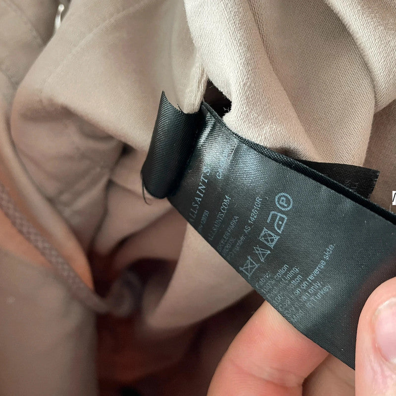 Beige AllSaints Chore Jacket -  Large